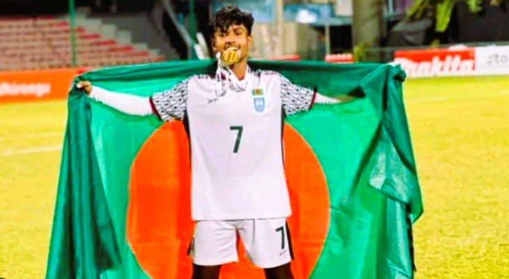 সাফ জয়ে গণ বিশ্ববিদ্যালয়ের সুমন